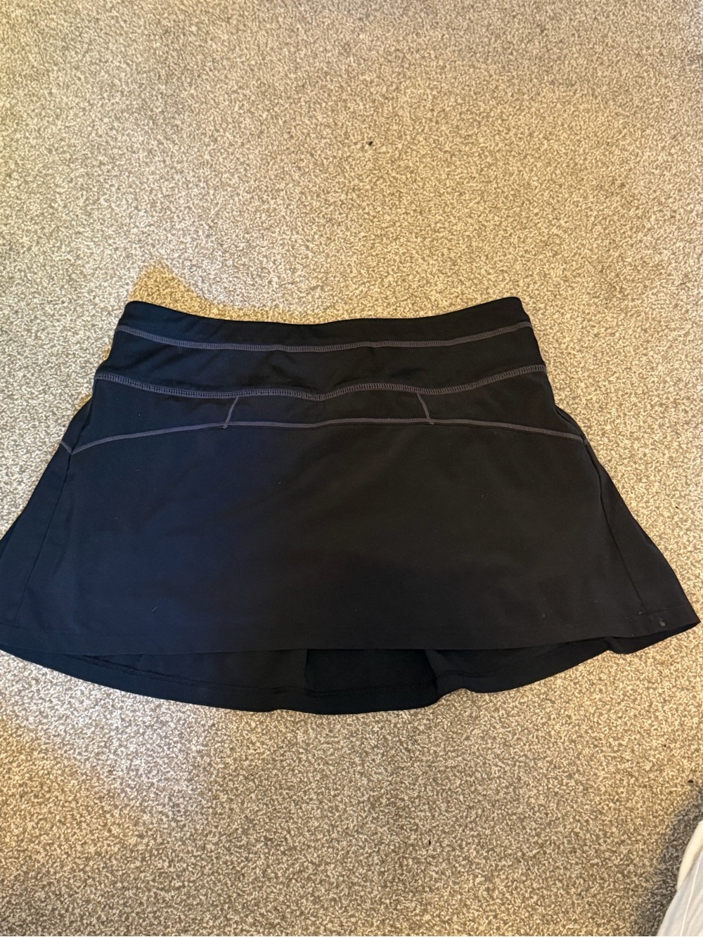 Black Athleta Skort with Built-In Shorts